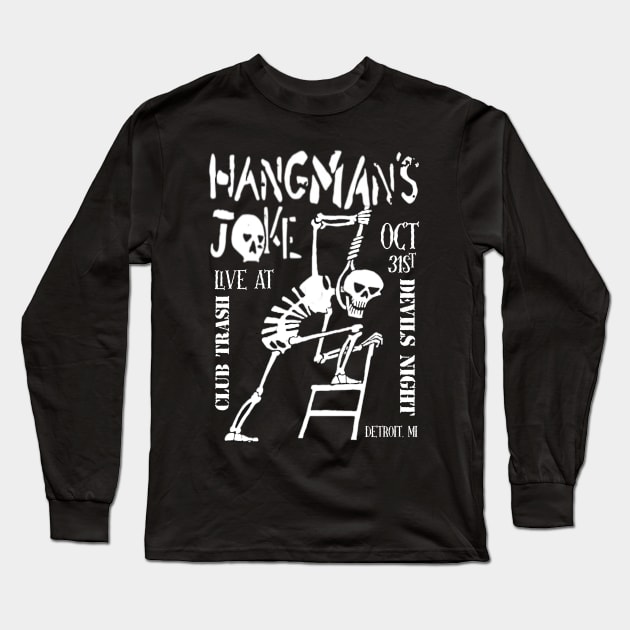 The Crow - Hangman's Joke Long Sleeve T-Shirt by The Dark Vestiary